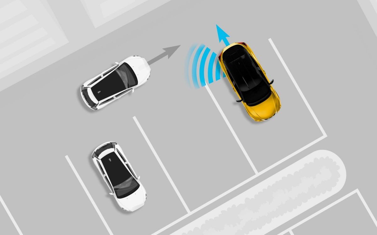 СИСТЕМА ПОПЕРЕДЖЕННЯ ПРО ПЕРЕХРЕСНИЙ РУХ ПОЗАДУ (REAR CROSS TRAFFIC ALERT)