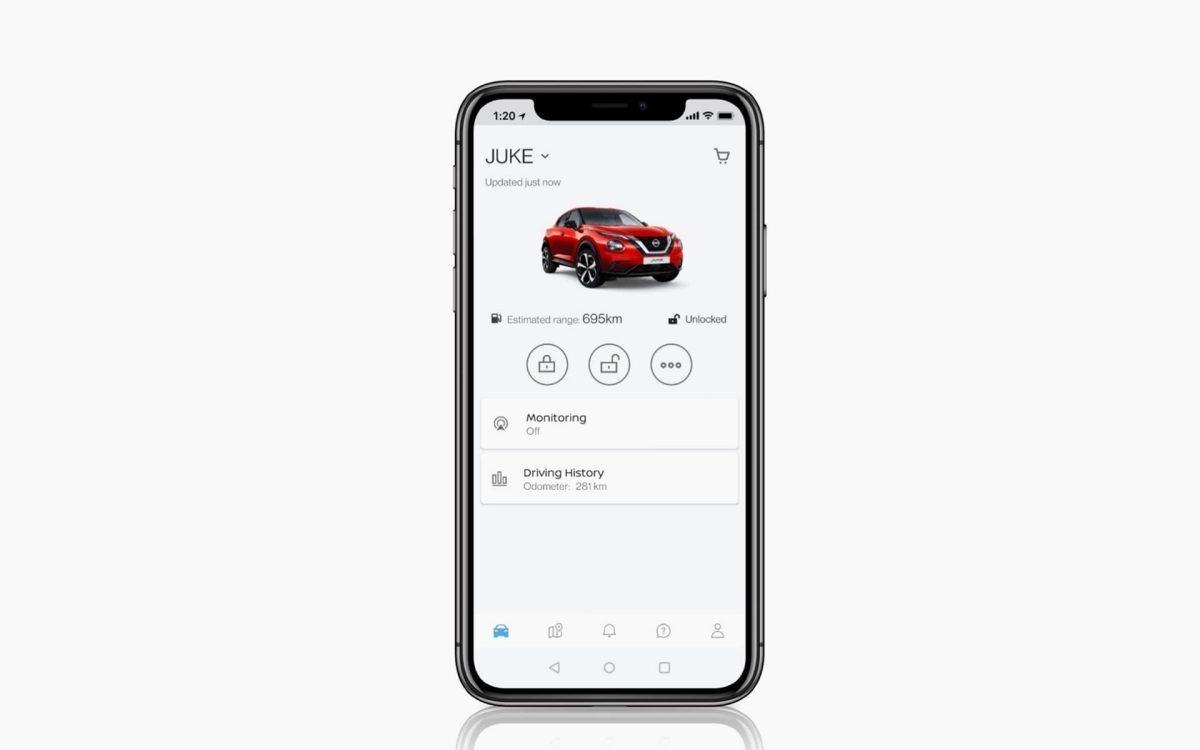 МОБІЛЬНИЙ ДОДАТОК NISSANCONNECT SERVICES